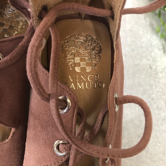 Vince Camuto Nahara Sandals Dry Rose Pink 7 - Picture 7 of 13